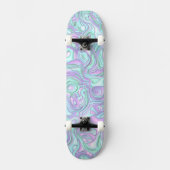 Trippy-Colority-3D-Wirbel Skateboard (Vorderseite)