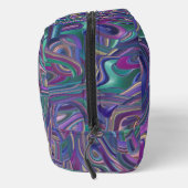 Trippy-Colority-3D-Wirbel Waschbeutel (Rechts)
