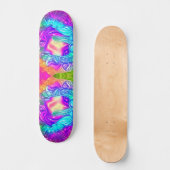 Trippy Cubed Skateboard (Vorderseite)