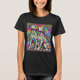 trippy dalmatisch T-Shirt