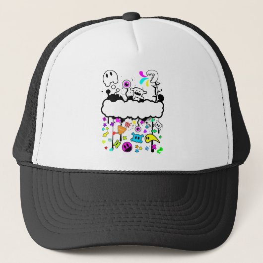 Trippy De-tundA Truckerkappe (Vorderseite)