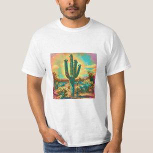 Trippy Desert Cactus T-Shirt