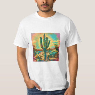 Trippy Desert Cactus T-Shirt