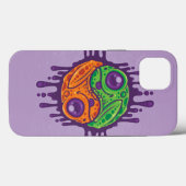 Trippy Drippy Frog Yin Yang Case-Mate iPhone Hülle (Rückseite (Horizontal))