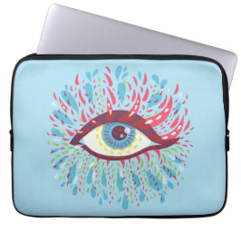 Trippy Eye Psychedelic Art Laptopschutzhülle