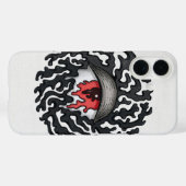 Trippy Eye with Tentacles - Trippy Surreal Art Case-Mate iPhone Hülle (Rückseite (Horizontal))