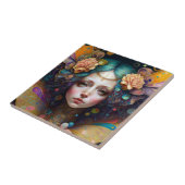 Trippy Fairy Fantasy Art Fliese (Seite)