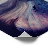 Trippy-Farbe Poster (Ecke)