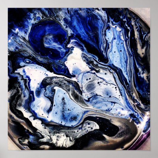 Trippy-Farbe Poster (Vorne)