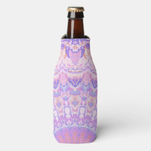 Trippy-farbige, komplizierte Boho-Hippie-Mandala Flaschenkühler