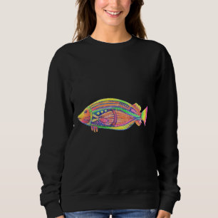 Trippy Fish Sweatshirt