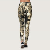 Trippy Fraktal Art Leggings (Rückseite)