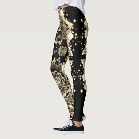 Trippy Fraktal Art Leggings (Links)