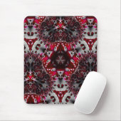 Trippy Fraktal-Kunst-Untersetzer Mousepad (Mit Mouse)