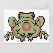 Trippy Frog Postkarte (Vorderseite)
