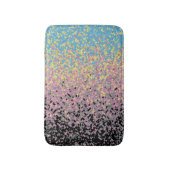 Trippy Funky pixated Polygender Prilag Badematte (Vorderseite Vertikal)