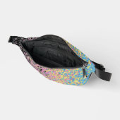 Trippy Funky pixated Polygender Prilag Bauchtasche (Offen)