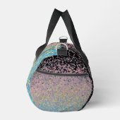 Trippy Funky pixated Polygender Prilag Duffle Bag (Rechts)