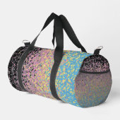 Trippy Funky pixated Polygender Prilag Duffle Bag (Rechte Ecke)