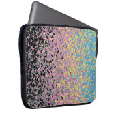 Trippy Funky pixated Polygender Prilag Laptopschutzhülle (Vorne Rechts)