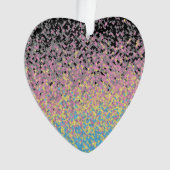Trippy Funky pixated Polygender Prilag Ornament (Vorderseite)