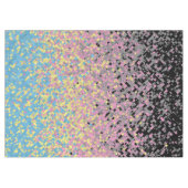 Trippy Funky pixated Polygender Prilag Tischdecke (Vorderseite (Horizontal))