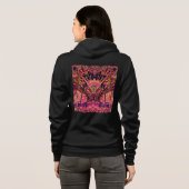 Trippy Garland Hoodie (Schwarz voll)