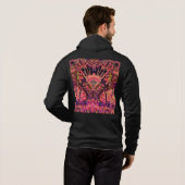 Trippy Garland Hoodie (Schwarz voll)
