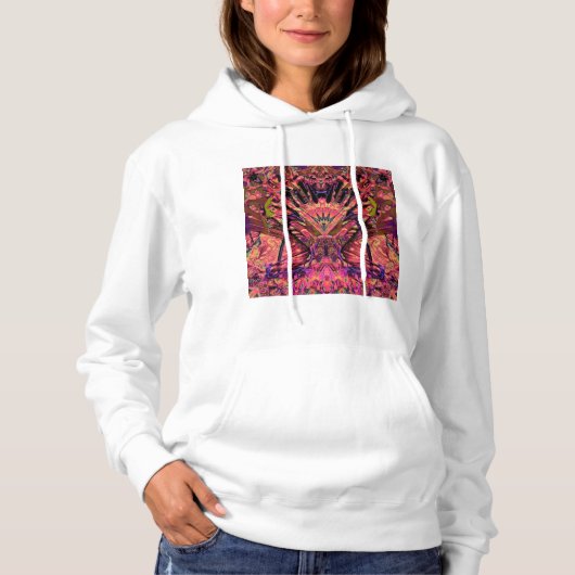 Trippy Garland Hoodie (Vorderseite)