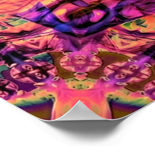 Trippy Garland Poster (Ecke)