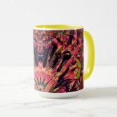 Trippy Garland Tasse (VorderseiteRechts)