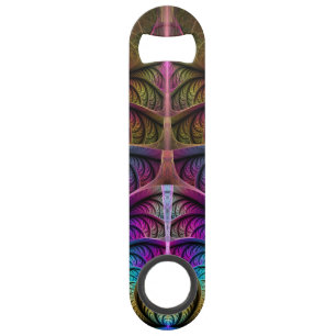 Trippy Gemustert Colorado Abstraktes Fraktal Kunst Speed Flaschenöffner