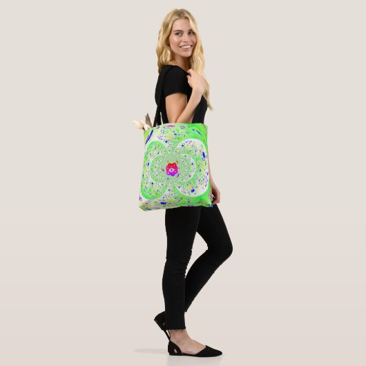 Trippy Green Tasche (Am Model)