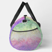 Trippy Groovy Boho Abstrakt Genderdoe Pride Flag Duffle Bag (Rechts)