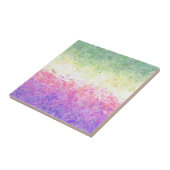 Trippy Groovy Boho Abstrakt Genderdoe Pride Flag Fliese (Seite)