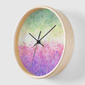 Trippy Groovy Boho Abstrakt Genderdoe Pride Flag Uhr (Winkel)