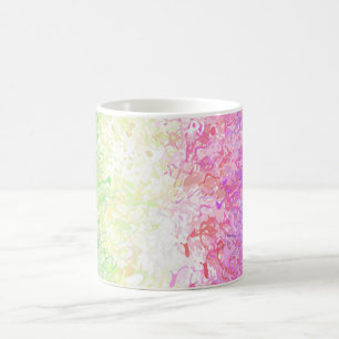 Trippy Groovy Boho Abstrakte Genderdoe Pride Flagg Kaffeetasse