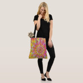 Trippy Groovy Funky Psychedelic Fraktal Burst Tasche (Am Model)
