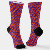 Trippy Heart Socken (Gewinkelt)