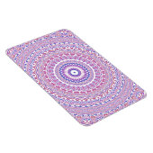 Trippy Hippie Boho Groovy Bohemisch Kaleidoscope Magnet (Rechte Seite)