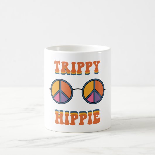 Trippy Hippie Kaffeetasse (Mittel)
