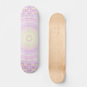 Trippy Hippie Mandala Skateboard (Vorderseite)