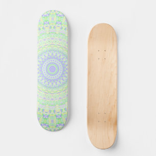 Trippy Hippie Mandala Skateboard