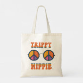 Trippy Hippie Tragetasche (Rückseite)