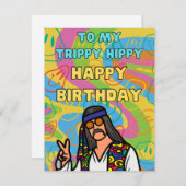 TRIPPY HIPPY BIRTHDAY (Vorne/Hinten)