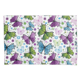Trippy Hippy Retro Butterfly Kissenbezug