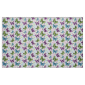 Trippy Hippy Retro Butterfly Stoff (Fat Quarter (45,7 x 55,9 cm))