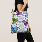 Trippy Hippy Retro Butterfly Tasche (Von Nahem)