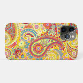 Trippy Hippy Retro Paisley Case-Mate iPhone Hülle (Rückseite (Horizontal))