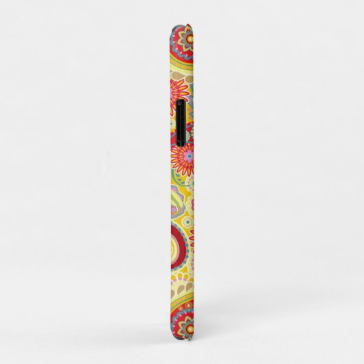 Trippy Hippy Retro Paisley Case-Mate iPhone Hülle (Hinten/Rechts)